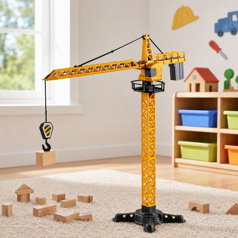 Tower Crane Toy Simulated Cons - Educational Toys review and price
