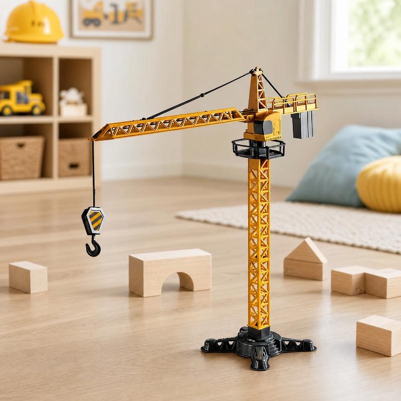 Tower Crane Toy Simulated Cons - Educational Toys review and price