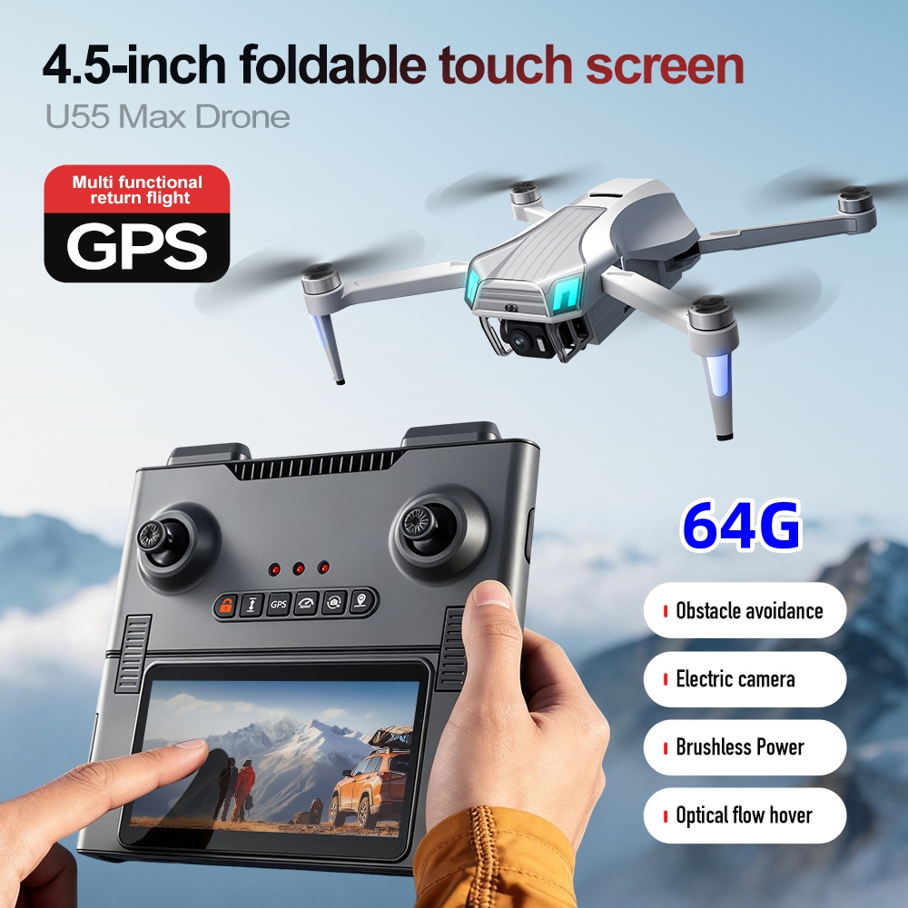 NCZOBOE U55 Drone Professional - Fpv Brushless Rc Drone 4K review and price
