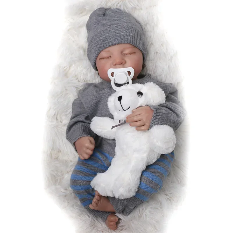 18-inch full silicone reborn d - Reborn Baby Doll Silicone Realistic review and price