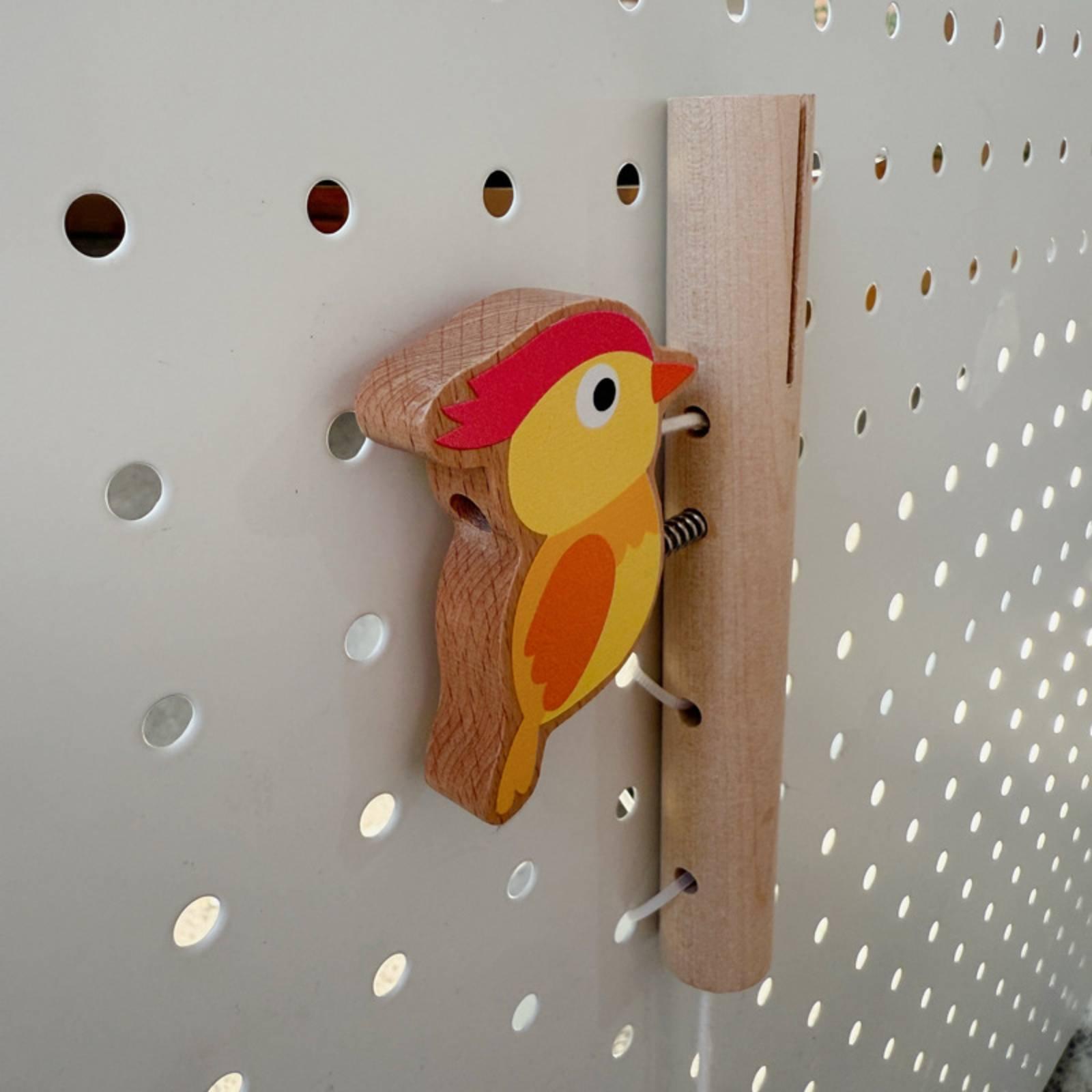 Wooden Busy Board with Pull St - Montessori Wooden Busy Board Toddler review and price