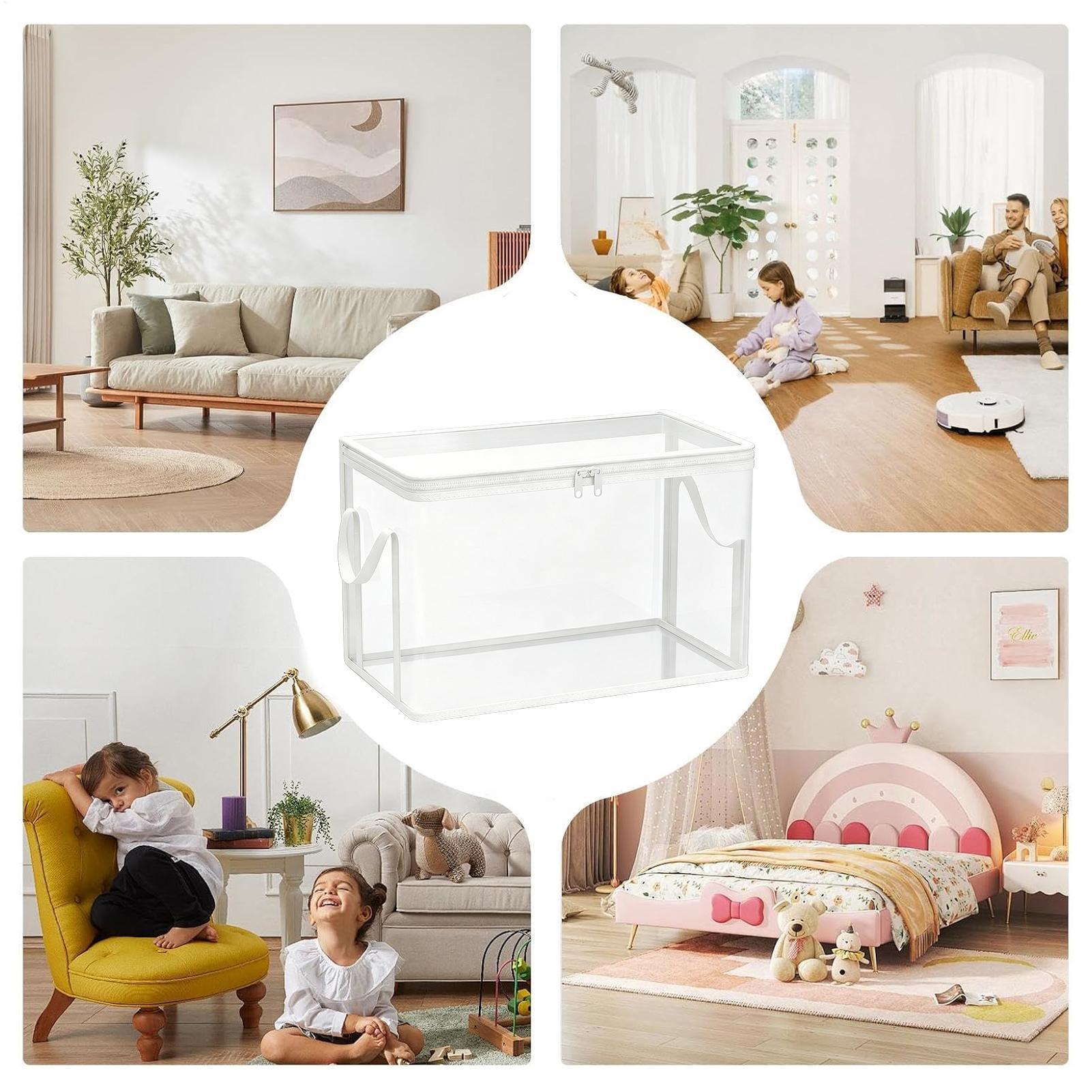 Toy Storage Bag Transparent Or - Building Blocks review and price