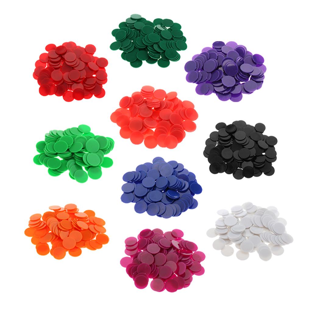 Bingo Chips Plastic Coin Poker - Board Games review and price