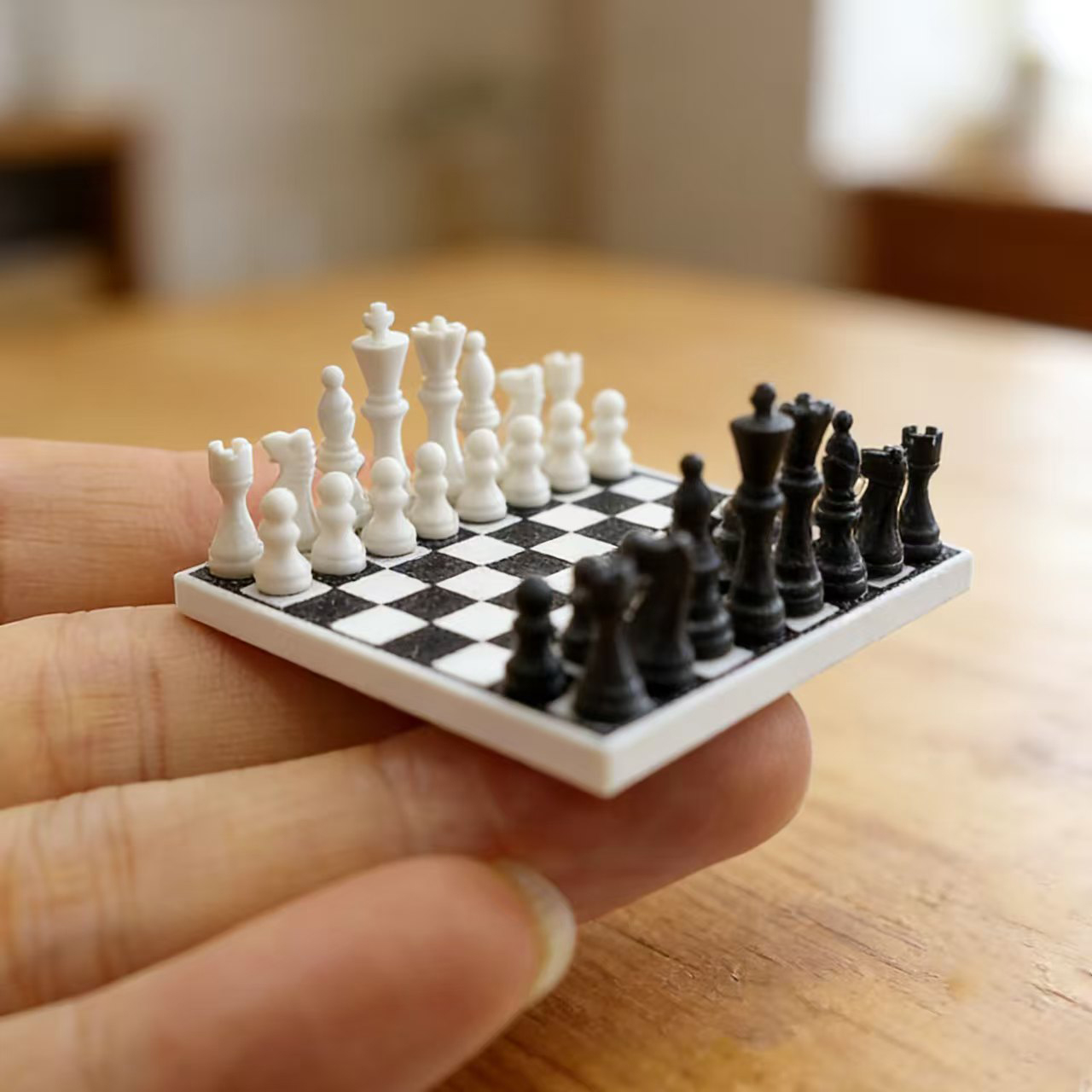 1set/Miniature black and white - Board Games review and price