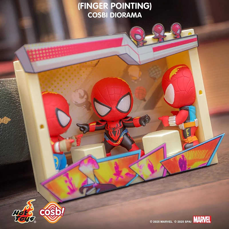 New Original Hottoys Spider Ma - Anime Action Figure Blind Box review and price