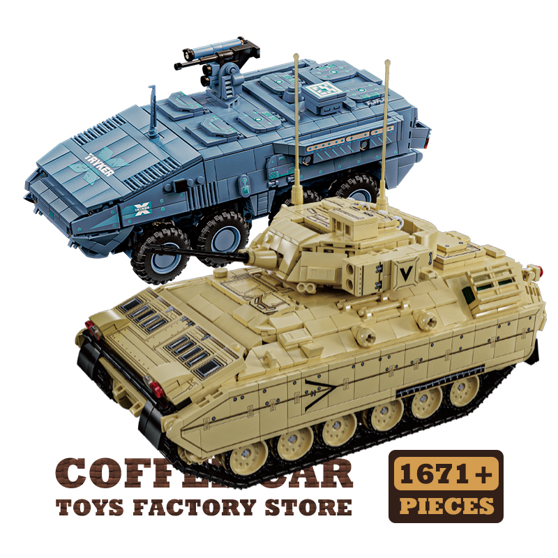 Main Tank T-14 Building Blocks - Lego Compatible Military Tank review and price