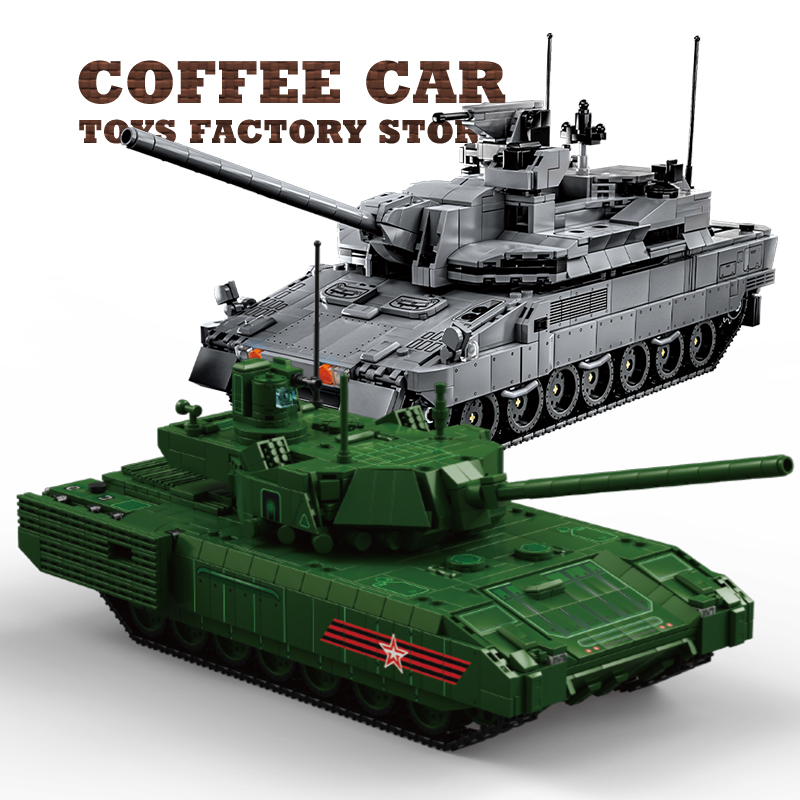 Main Tank T-14 Building Blocks - Lego Compatible Military Tank review and price