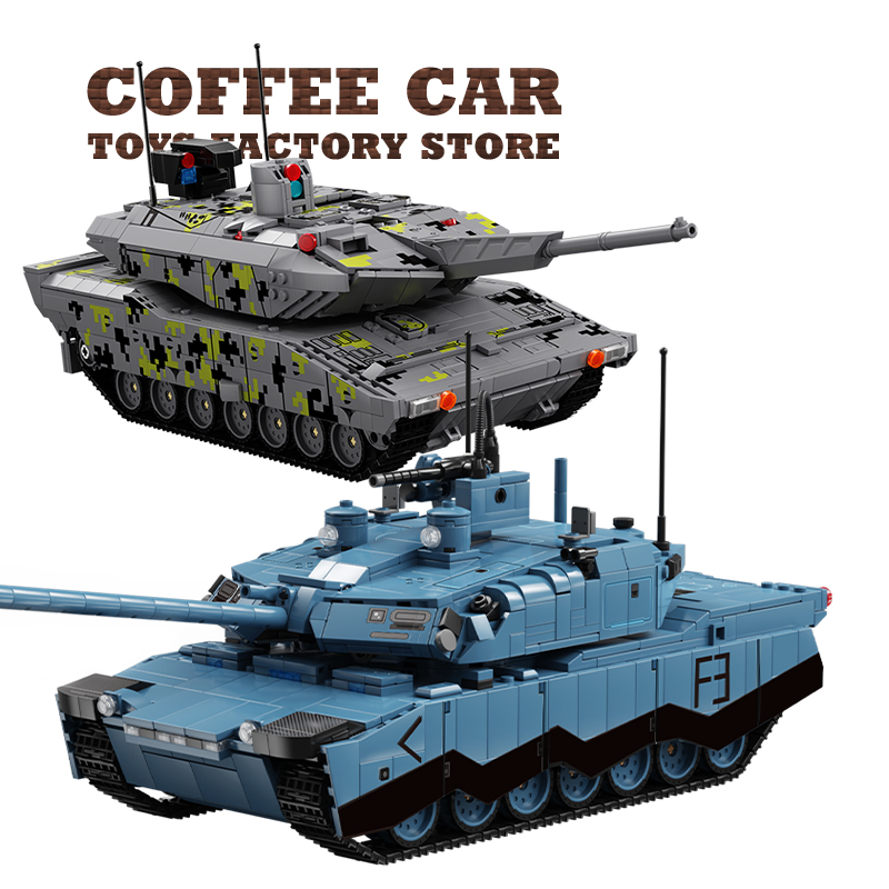 Main Tank T-14 Building Blocks - Lego Compatible Military Tank review and price